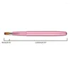 Makeup Brushes Travel Retractable Lip Brush Applicators Flat For Lipstick Gloss Creams Portable With Professional Tool