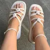 Kleid Schuhe Sommer Sandalen Mode Starke Ferse Damen Elegante Fisch Mund Casual Sohlen Strand Alias De Mujer