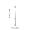 Clocks Accessories 4 Pcs Wall Clock Extra Long Hands Mute Supplies Parts DIY Movement Suite Pointers