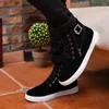 Zapatos informales, zapatillas altas, botas para Hombre, moda Otoño Invierno, diseñador para Hombre, estilo británico, Zapatos De Hombre