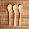Spoons 12.8Cm/5Inch Wooden Spoon Ecofriendly Tableware Bamboo Scoop Coffee Honey Tea Soup Teaspoon Stirrer Cooking Utensil Tool Jy0293 Dhjgi