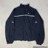 Designer Rätt version Högkvalitativ BL Home 24 Ny broderad sportvävd Windbreaker Coat Loose Fit Unisex LJP2