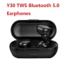 Y30 TWS Kablosuz Klutooth Kulaklıklar 5.0 Gürültü Önlemli Kulaklık HiFi 3D Stereo Ses Müzik Android için Kulak içi kulaklıklar