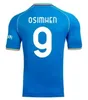 2023 24 OSIMHEN Maillot de football pour hommes ANGUISSA Maglia KVARATSKHELIA Napoli 23 24 ZIELINSKI JAE Haut de football Maglia da calcio LOZANO SSC Ensemble pour enfants