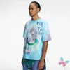 Colorful Tie Dyed T Shrits Round Neck Short Sleeves Tshirts Men Women Hiphop Casual Loose T-shirts