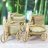 Vases Tricycle Shape Fruit And Flower Basket Storage Container Design Pot Party Decoration