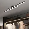 Plafondverlichting Lange strip LED-licht Gangpad Ingang Balkon Garderobe Gang Macaron Net Rood Scandinavisch Eenvoudig en modern