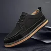 Sapatos casuais masculinos estilo britânico mocassins de couro genuíno apartamentos zapatos hombre camurça mocassins calçados masculinos chaussures