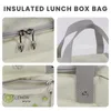 Vaisselle-sacs à déjeuner isolés pour femmes et enfants, fourre-tout refroidisseur thermique pour aliments, boîte Portable de pique-nique en plein air de Style japonais