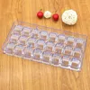Baking Moulds 24 Even Screw Thread Polycarbonate Chocolate Mold Creative 3D Fondant Cake Candy DIY Kitchen Pastry Tools