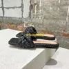 Lido Mule Sandals Botteg Veneta Slippers 2024春と夏の新しいクラシックウーブンスクエアヘッドフラットボトムレザーフリップフロップはロゴHBL7を持っています