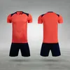 Adulte rouge hommes maillot de football ensemble de football uniforme hommes uniformes de football ensembles uniformes de sport personnalisés maillots de football 240313