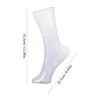 Decorative Plates 2 Pcs Sock Display Stand Foot Mannequin Stocking Props Holder Plastic Men Women Sheer Socks