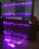 Up and down waterfall lights Wedding background light curtain LED Fairy Christmas lamp festival lamp 6M3M led running waterfall l9655379