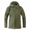 Hommes coupe-vent Tad tactique tir montagne Micro thermique polaire polaire veste à capuche armée vêtements respirant militaire d5am #