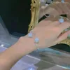 Cluster-Ringe Dreiteiliges Super-Flash-Kristall-Armband mit hohem Sinn für Design Leichter Luxus-Ring Einfache Halskette Schmuck Frauen