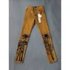 Pantalones de mezclilla morados de diseñador para hombre Jeans morados para hombre Pantalones vaqueros de diseñador para hombre Diseño recto Ropa de calle retro PURPLE Brand Jeans Pant UM2023