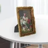 Frames Vintage Resin PO Frame Desk Picture Small Retro Retro Affiche étagères décorer l'enfant