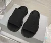 Designer Slides Heren Slippers sokken bedrukt leer Web Zwarte schoenen Mode luxe zomersandalen strand sneakers Maat 36-45