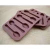 DIY Taart Decoratie Schimmel Siliconen Non-stick 6 Gaten Lepel Vorm Chocolade Mallen Jelly Ijs Bakken 3D Snoep nieuwe
