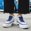 Casual Schoenen Hoogte Verhoogde Hoge Tops Heren Gevulkaniseerde Flats Herfst Mannelijke Comfortabele Dikke Winter Sneakers Voor Trainers