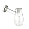 4.3 Inch Glass Oil Burner Bongs for Smoking 14mm Female Thick Pyrex Beaker Recycler Glass Water Pipes with 2 Oil burner 3pcs/set