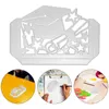 Bottiglie di stoccaggio Stagione di Laurea Coltello Stampo Scrapbooking Fustelle Artigianato Decorazioni fai da te Strumenti Stencil Modelli Feste Timbri manuali