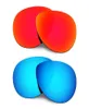 Gafas de sol HKUCO Lentes de repuesto polarizadas para comentarios RojoAzul 2 pares4804633