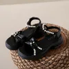 2024 nuove donne comode sandali all'aperto perla casual ampie pantofole scarpe di maternità sandali Mujer rotonda su Plus Size: 35-40