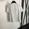 T-shirt designerka marka odzieży damska letnia moda camellia w kolorze kolcowym liste