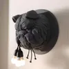 Wall Lamp Creative And Personalized Animal Resin For Outdoor Living Room Bedroom Decoration