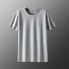 Männer Eis Seide Quick Dry Mesh T-shirt Sommer Lose Sportswear Dünne Atmungsaktive Kurzarm Top Fitn Schwarz Tops T-Shirts j1E2 #