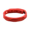 Link Bracelets Waterproof Anti Static Sports Bracelet Silicone Wristband Material For Woman Man 4XBF