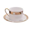 CUPS Saucers Product شراء Gold Label Label Cup Cuffe Cupo Cup 250ml