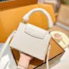 Designer Women Fashionable New Tote Bag Paris High Quality Leather Handle Handbag Luxury Lady Underarm Classic Crossbody Bags Wallet 21CM