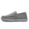 Casual Schoenen Mannen Canvas 2024 Lente Mannen Gevulkaniseerd Outdoor Antislip Sneakers Mode Comfortabel Rijden Loafers