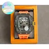 Designer Luxus RM Armbanduhr Herren Mechanische Uhr z Factory 013 Ri Cha De m Le Rm11-03 Uhrwerk 50x40mm Schweizer Armbanduhren