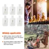 Вазы Пластиковые бутылки со святой водой Церковное крещение и экзорцизм Белая ваза для украшения Хэллоуина