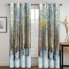 3D Printing Shower Curtain Polyester Waterproof nature scenery curtains 3D Printed Waterproof Shower Curtain landscape curtains