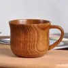 Kubki naturalny sok herbata ręcznie robione do picia domowe materiały do ​​napoju kubek drewniany filiżanka kawa