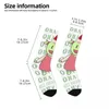 Chaussettes pour hommes Automne Hiver Crazy Design Femmes Mignon Nanalan Santa Sweat Absorbant Crew