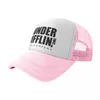 Ball Caps The Office Dunder Mifflin TV Show Mesh Baseball Cap Unisex Fited Trucker Hat Tato Regulowany poliester Sun Summer