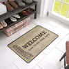 Carpets Welcome Glad To See Your Back Funny Door Mat Rubber Non Slip Entryway Rug Chiropractor Physiotherapy Business Gift Foot