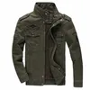 FGKKS 2023 Giacca militare da uomo allentata Nuovo autunno Casual Cott Giacca da lavoro Giacca bomber di design di alta qualità Uomo B4du #