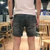 Jeans da uomo Pantaloni invisibili a sedile aperto Boyfriend Denim Pantaloncini estivi Retro Casual Straight Outdoor Sex Cargo