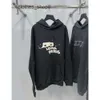 Hoodies Men Sweaters Home Autumn/winter Designer balencigs 2024 Hoodie Version Mens Fashion Paris Brand Family Hand-painted Graffiti Couple ODRP