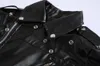 Automne et hiver Revers hommes Slim Fit Wed Pu Veste en cuir Moto Veste en cuir Punk Rock Busin Veste a1if #