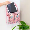 Storage Bags Cotton Linen Wall Mounted Hanging Bag Breathable Large Capacity Sundries Waterproof Moisture-proof