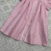 Marka Tasarımcı Çocuk Giysileri Kızlar Elbise Boş Dantel Dantel Tasarım Bebek Etek Çocuk Kıyısı Boyutu 110-150 Cm Prenses Elbise 24Mar