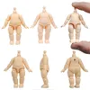 Mini OB11 Doll ymy small dolls body يمكن توصيلها بـ BJD Head GSC Young OB المشترك الإكسسوارات المنقولة 240313